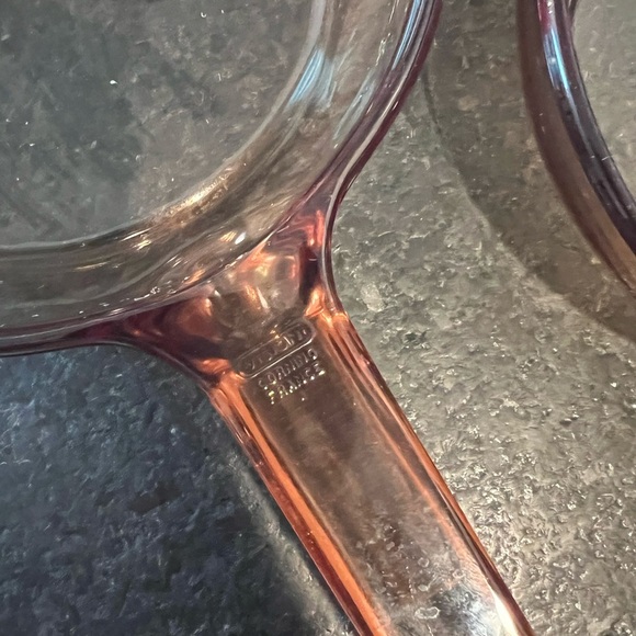 Amber Glass Vision Corning USA Visionware 7" Waffle Bottom Skillet Fry Pans - Picture 2 of 3